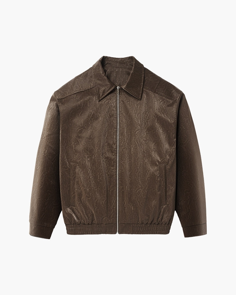 Minimalist Zip Jacket - Old Money