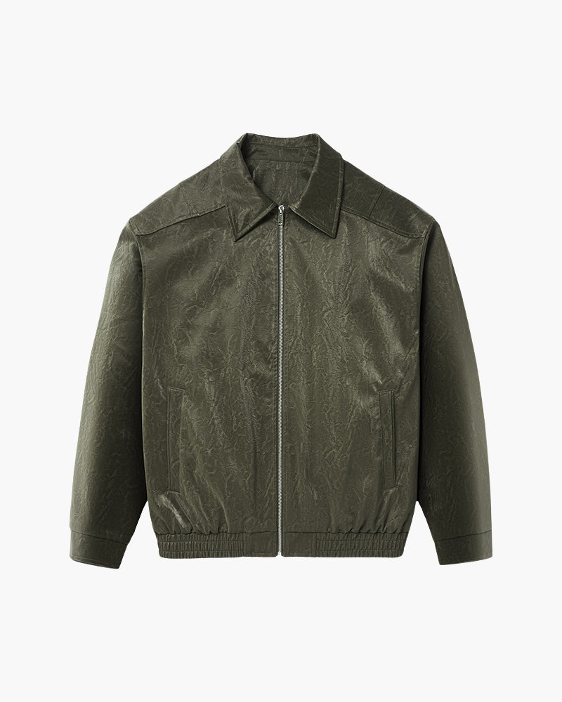 Minimalist Zip Jacket - Old Money